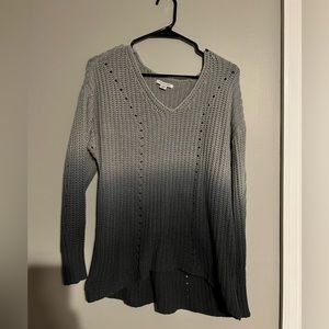 Grey ombré American eagle sweater. Size small.